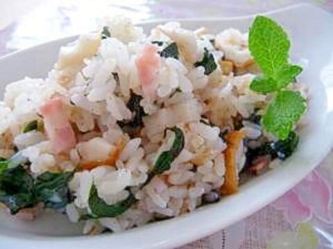 沖縄野菜★ハンダマの炒飯